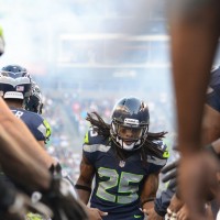 Seahawks v. Titans sideline portrait photography